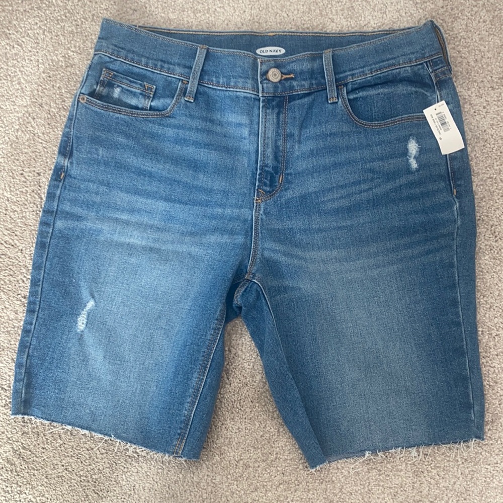 Old Navy Denim Bermuda Shorts